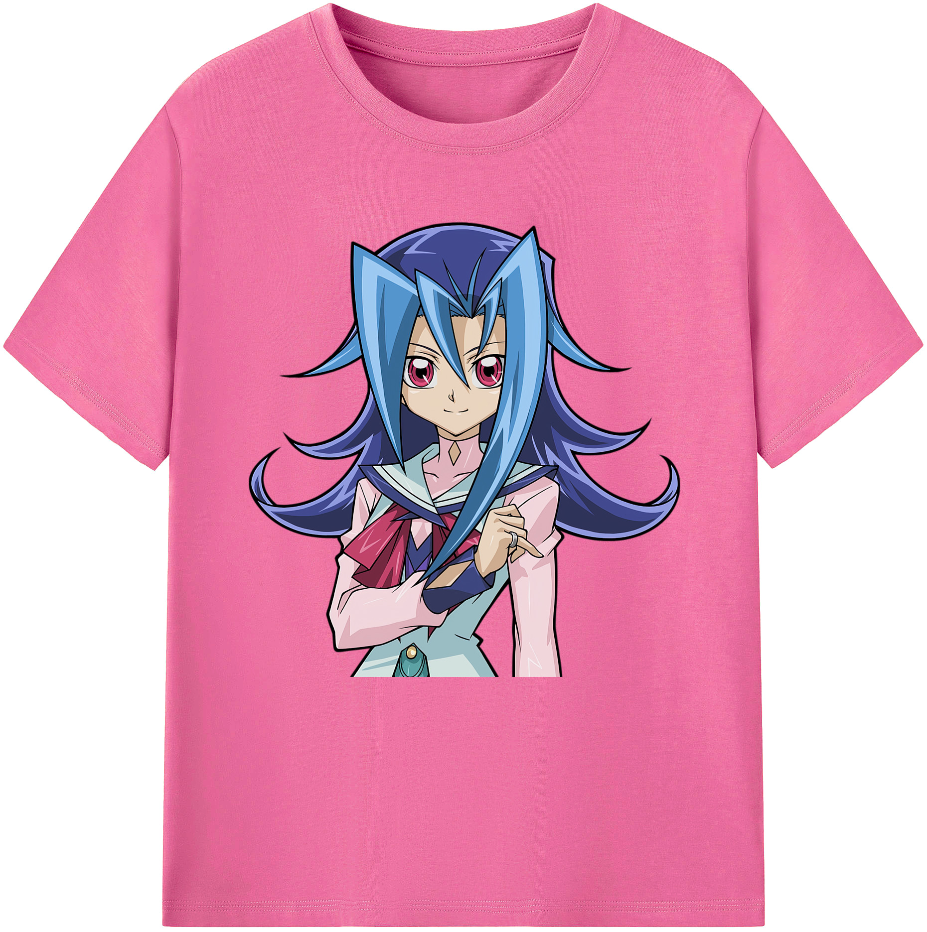 （画像用） 遊☆戯☆王 Yu-Gi-Oh! レディースカジュアルプリントTシャツ（綿100％）